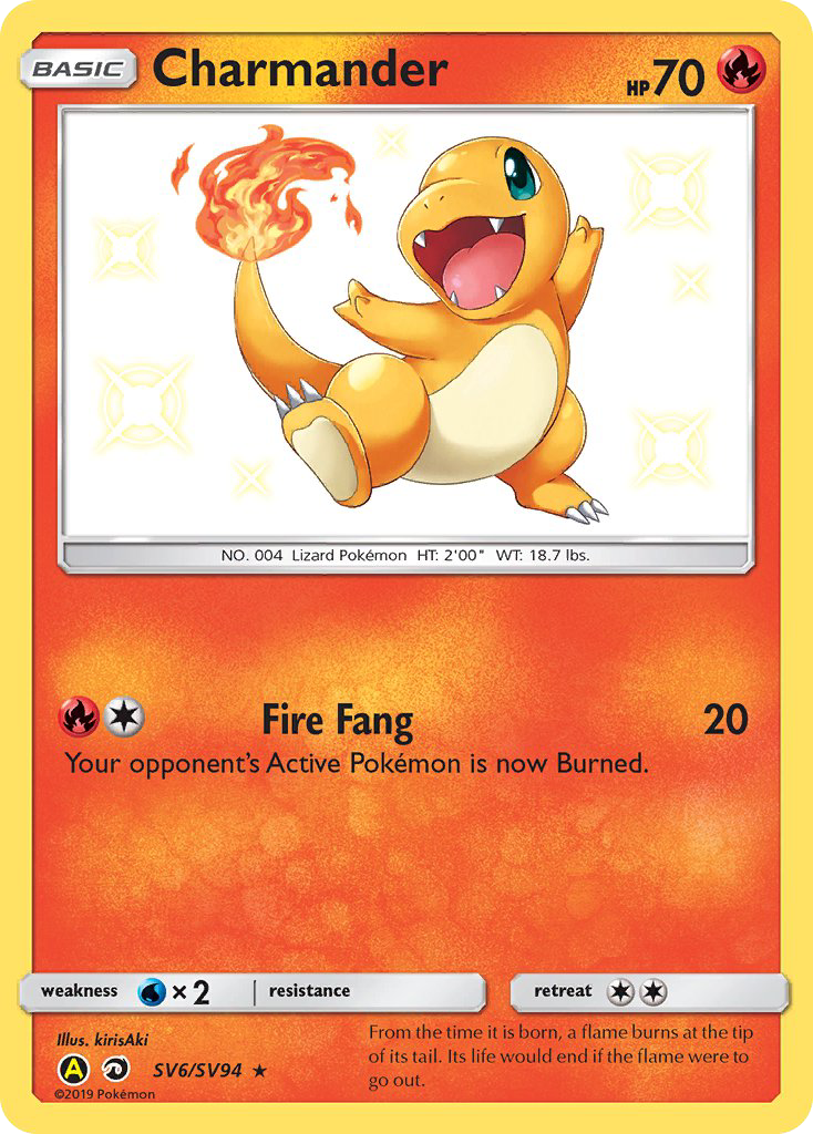Charmander - Hidden Fates (Holo Rare) [HIF-SV6]