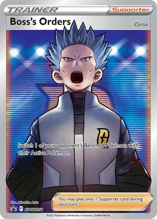 Befehl vom Boss (Sealed) — SWSH Black Star Promos #251 Pokémon Card