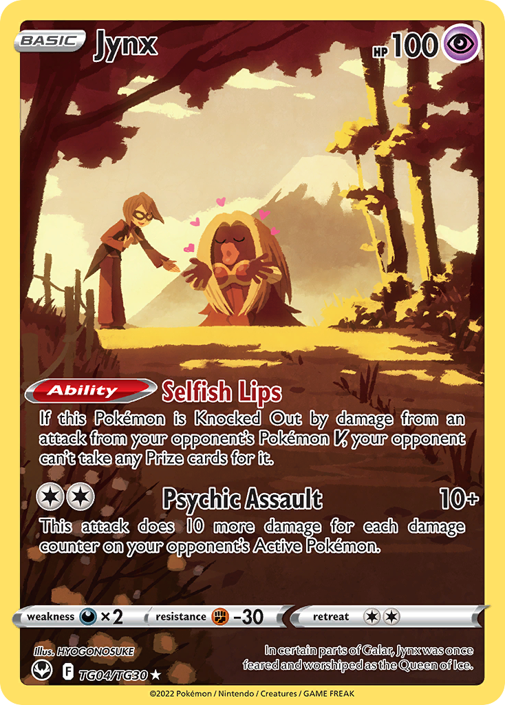 Jynx - Silver Tempest (Holo Rare) [SIT-TG04]