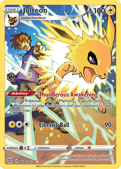 Jolteon - Brilliant Stars (Holo Rare) [BRS-TG04]