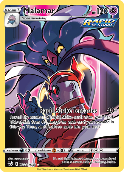 Malamar - Silver Tempest (Holo Rare) [SIT-TG06]