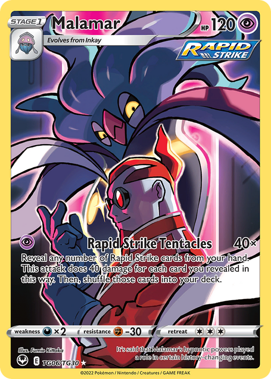 Malamar - Silver Tempest (Holo Rare) [SIT-TG06]