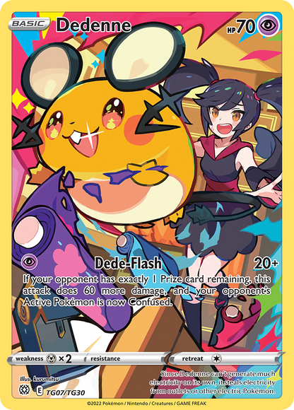 Dedenne - Brilliant Stars (Holo Rare) [BRS-TG07]