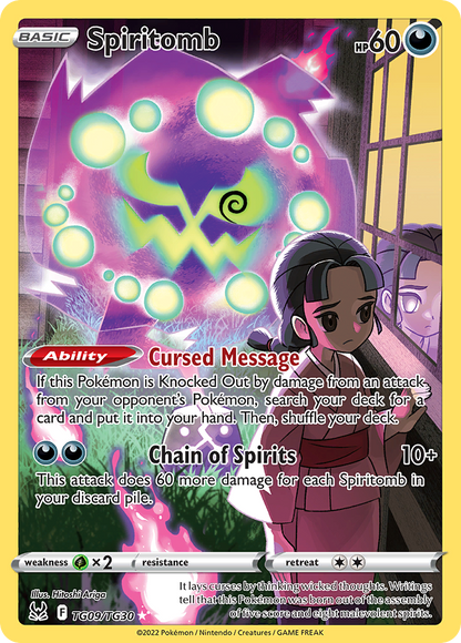 Spiritomb - Lost Origin (Holo Rare) [LOR-TG09]