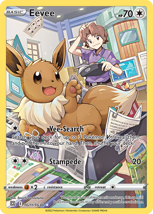 Eevee - Brilliant Stars (Holo Rare) [BRS-TG11]