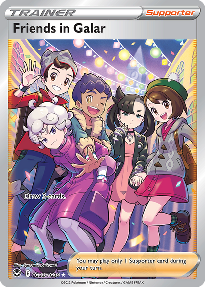 Friends in Galar - Silver Tempest (Ultra Rare) [SIT-TG23]
