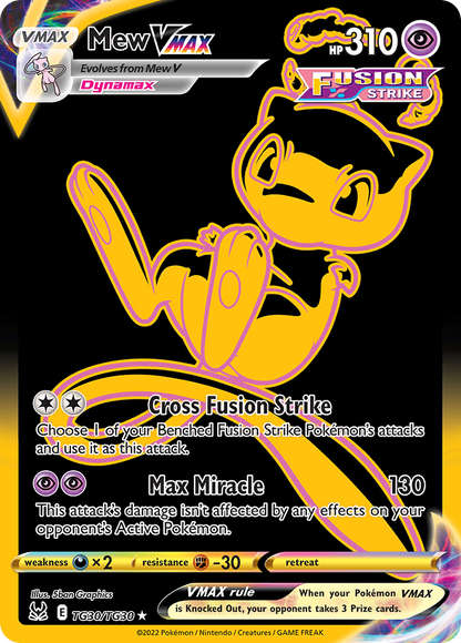 Mew VMAX - Lost Origin (Secret Rare) [LOR-TG30]