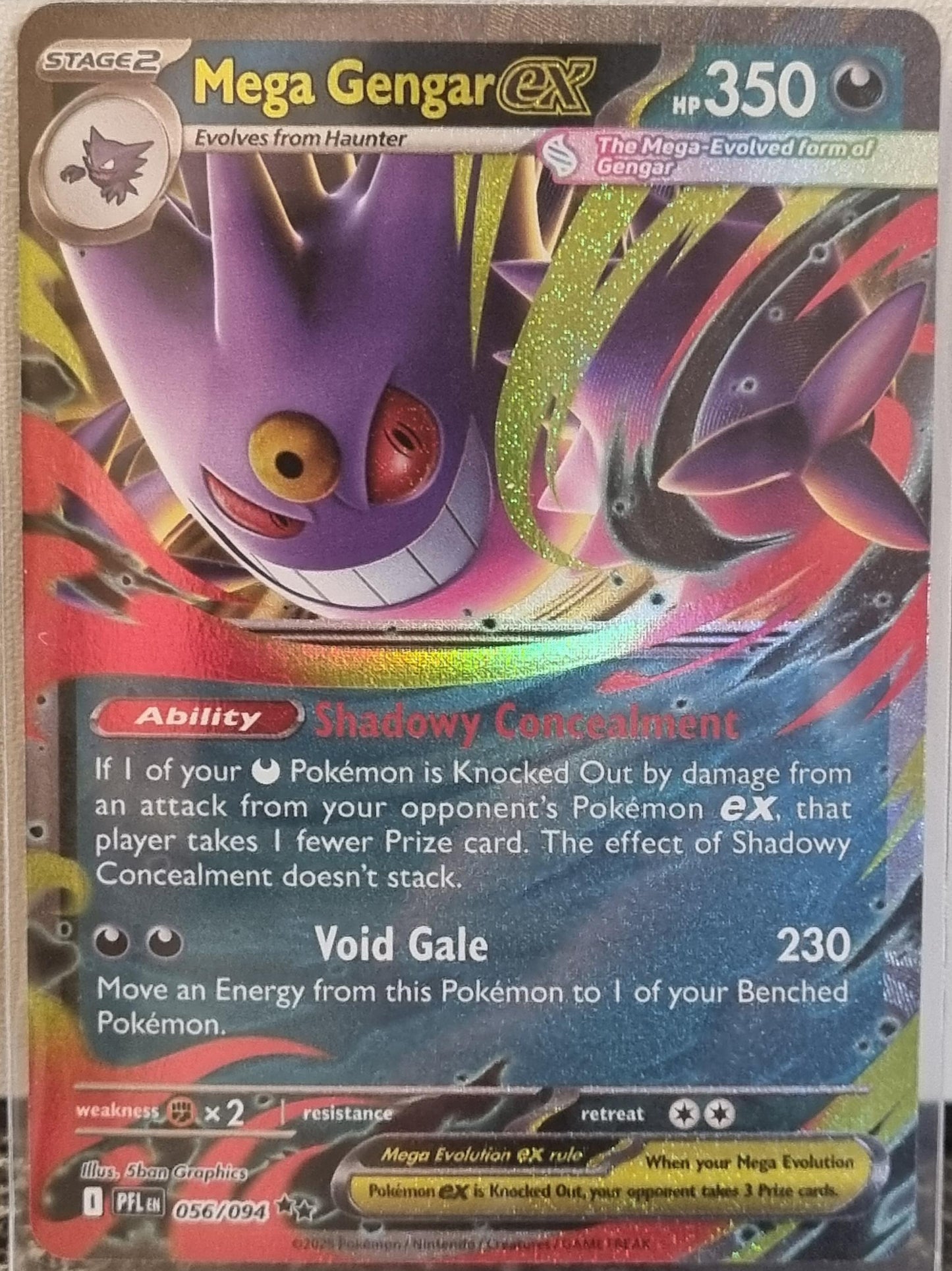 Mega Gengar ex - Phantasmal Flames (Double Rare) [PFL-056]