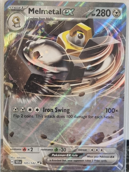 Melmetal ex - Stellar Crown (Double Rare) [SCR-105]