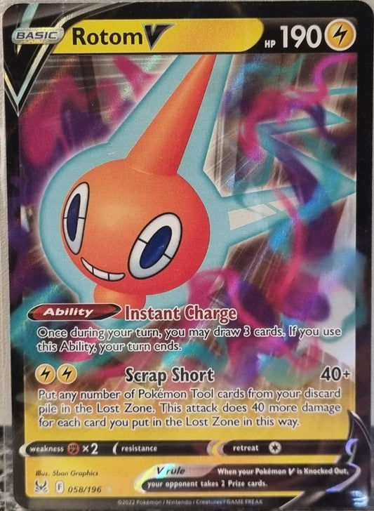 Rotom V - Lost Origin (Ultra Rare) [LOR-058]