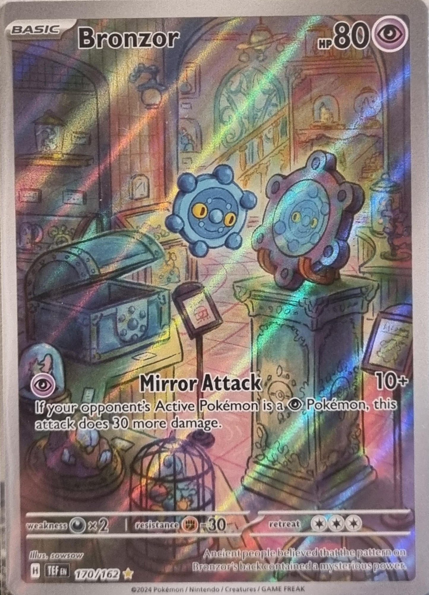 Bronzor - Temporal Forces (Illustration Rare) [TEF-170]