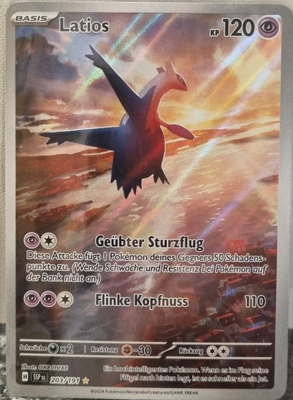 Latios - Surging Sparks (Illustration Rare) [SSP-203]