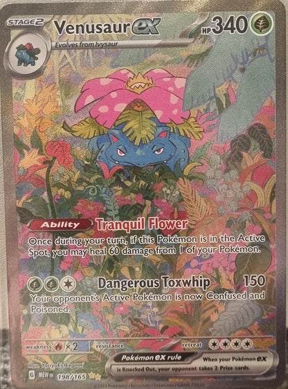 Venusaur ex - 151 (Special Illustration Rare) [MEW-198]