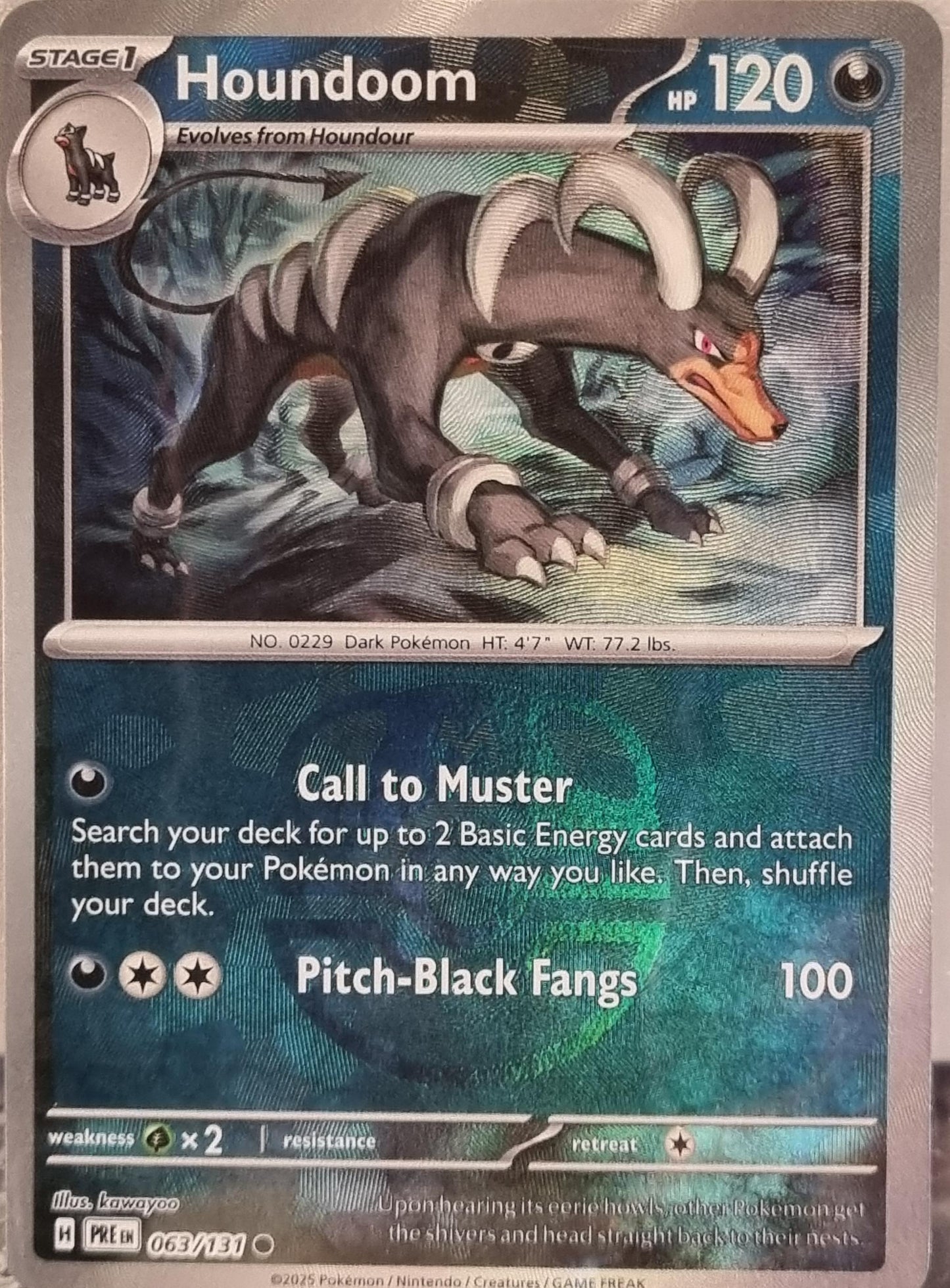 Houndoom - Prismatic Evolutions: Additionals (Common) [xPRE-063]