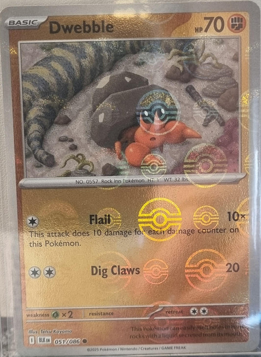 Dwebble - Black Bolt: Additionals (Common) [xBLK-051]