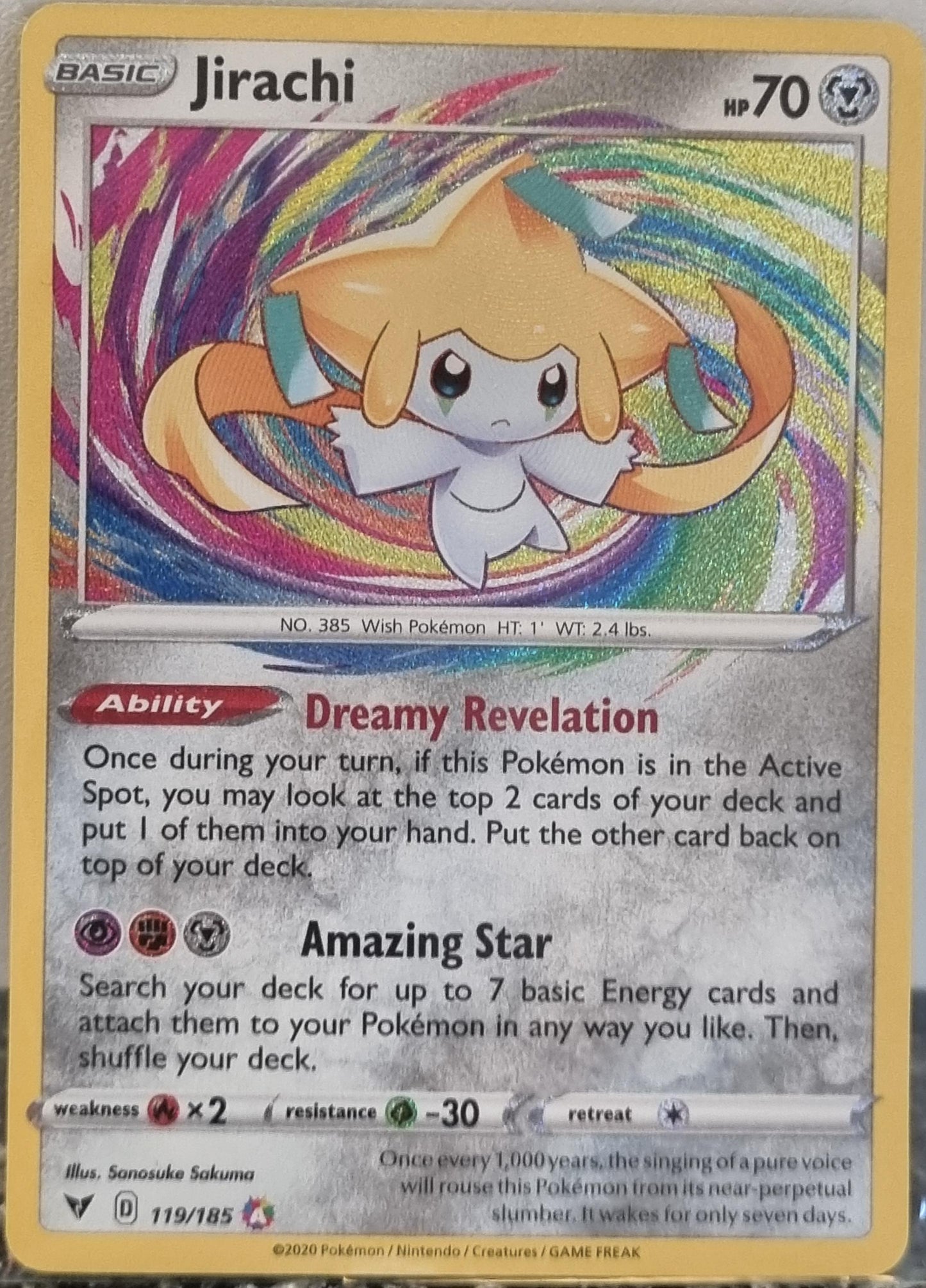 Jirachi - Vivid Voltage (Amazing Rare) [VIV-119]