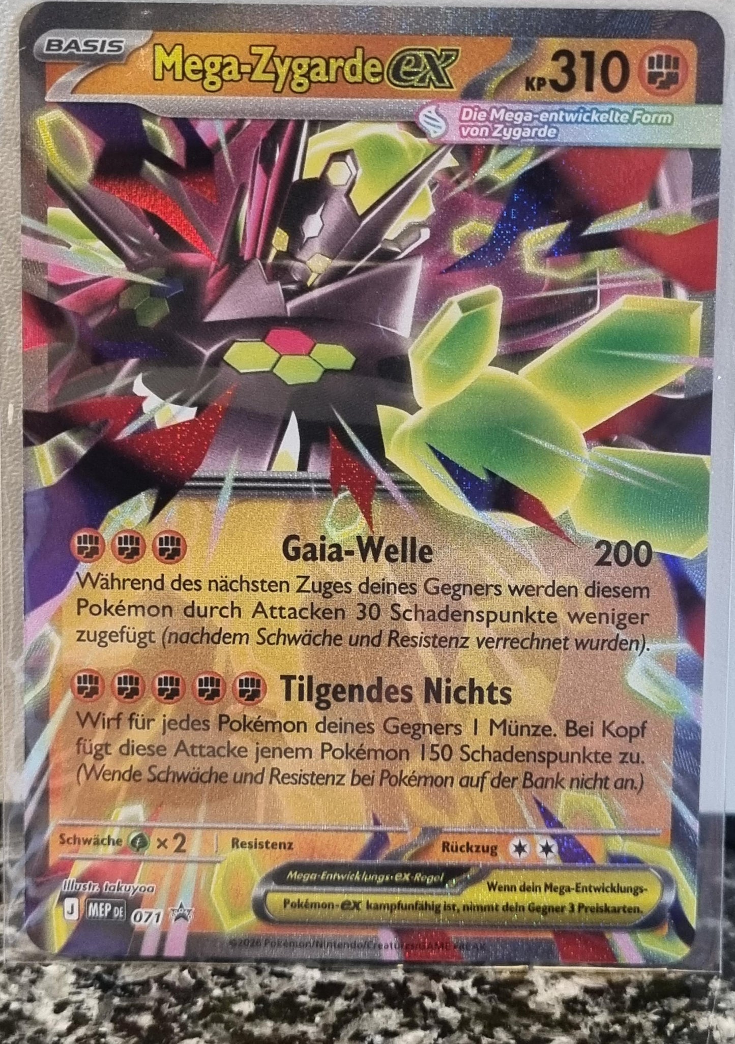 Mega Zygarde ex - MEP Black Star Promos (Promo) [MEP-071]