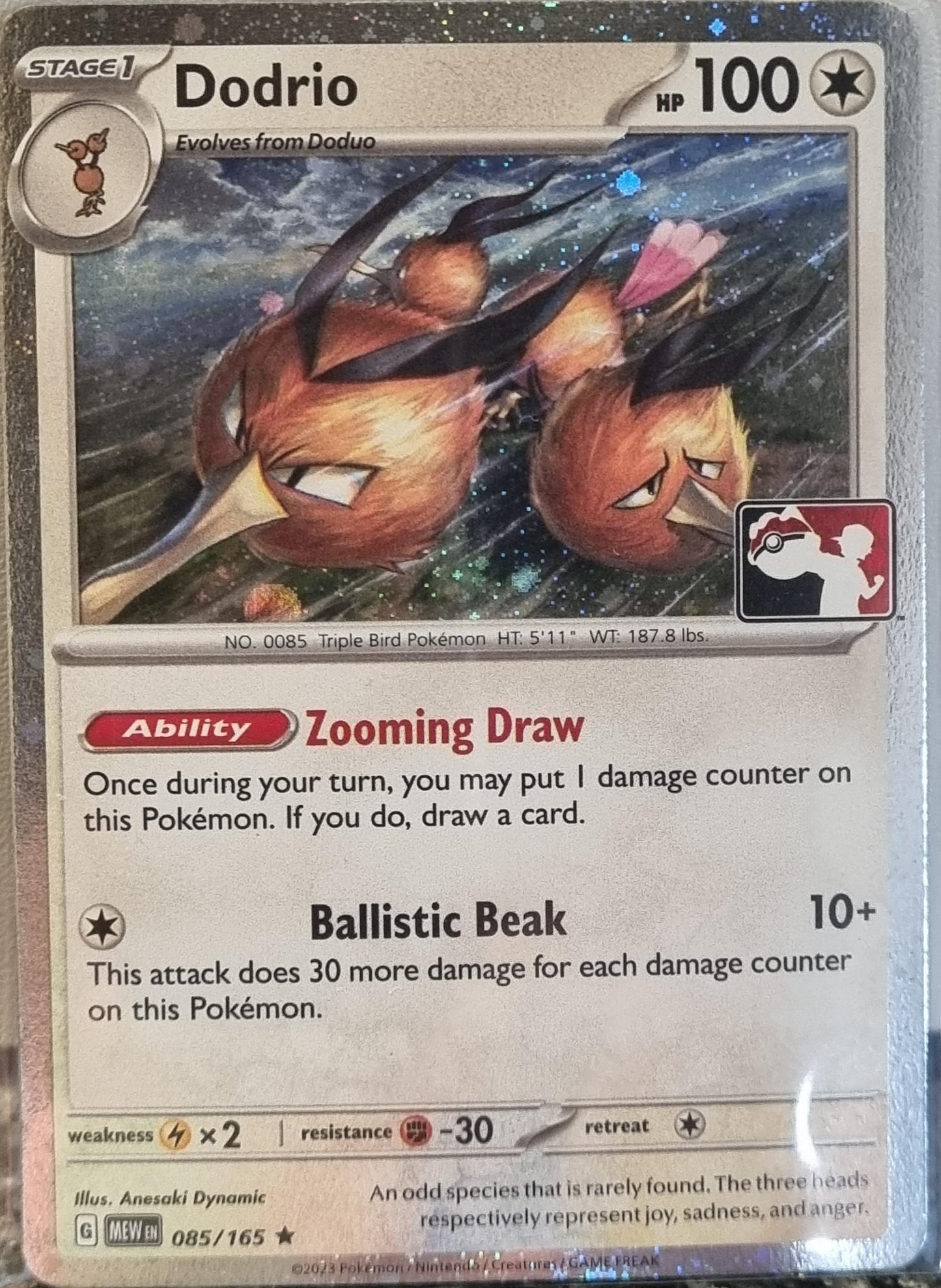 Dodrio - Play! Pokémon Prize Pack Series Five (Promo) [PPS5-MEW 085]