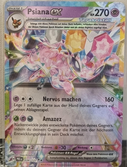 Espeon ex - Prismatic Evolutions (Double Rare) [PRE-034]