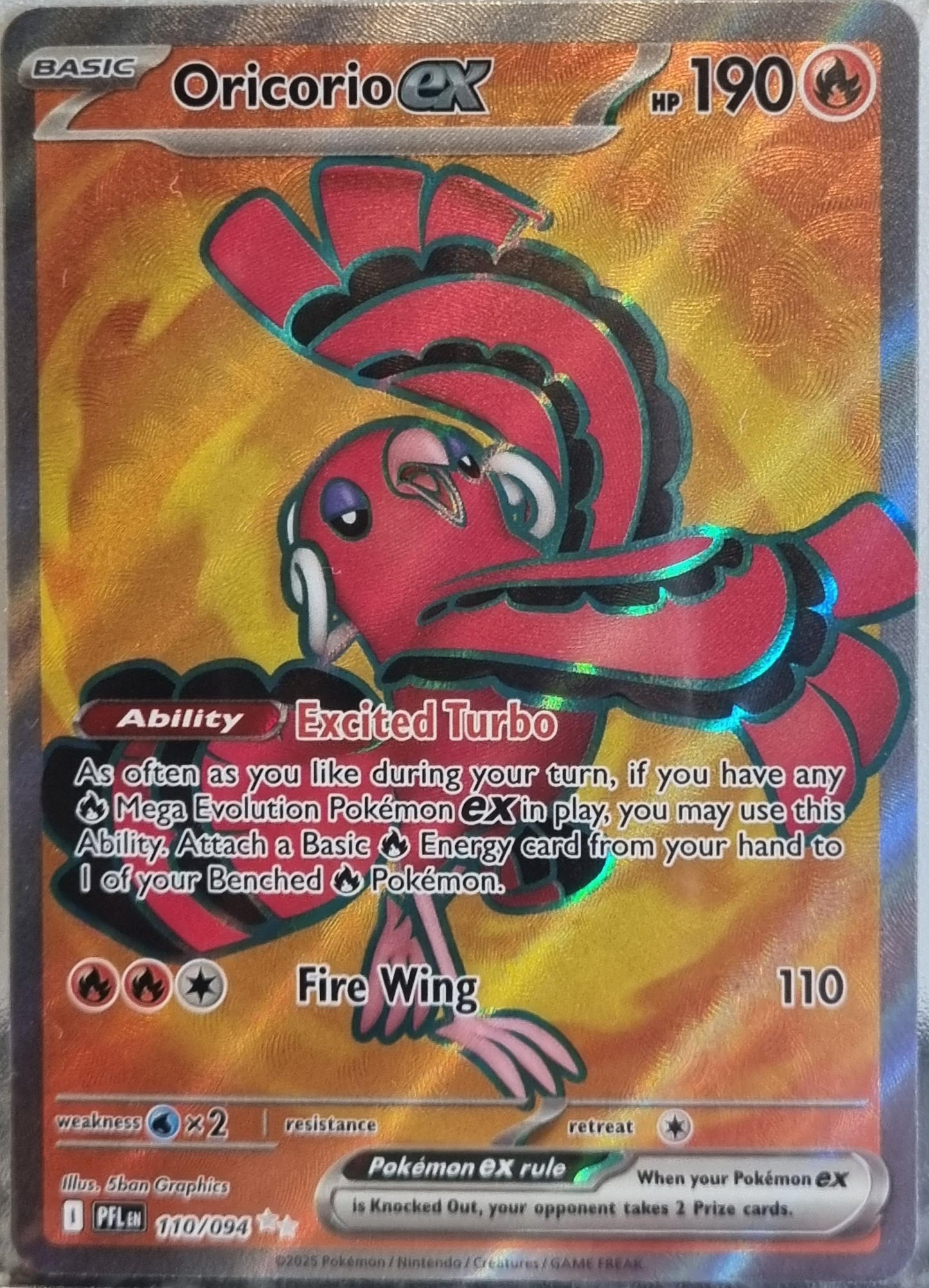 Oricorio ex - Phantasmal Flames (Ultra Rare) [PFL-110]
