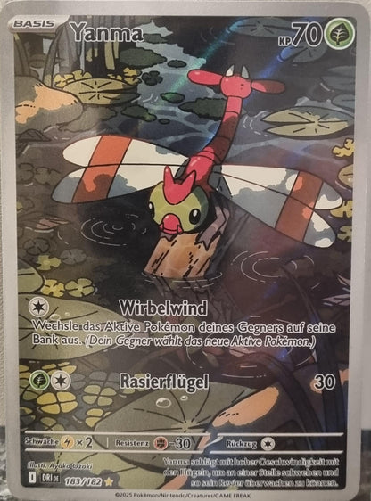 Yanma - Destined Rivals (Illustration Rare) [DRI-183]