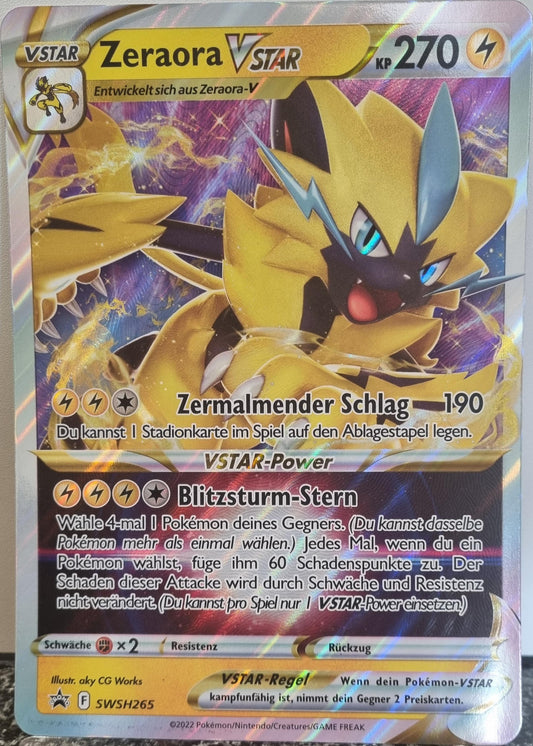 Zeraora VSTAR - SWSH Black Star Promos (Oversized) [SWSH-265]