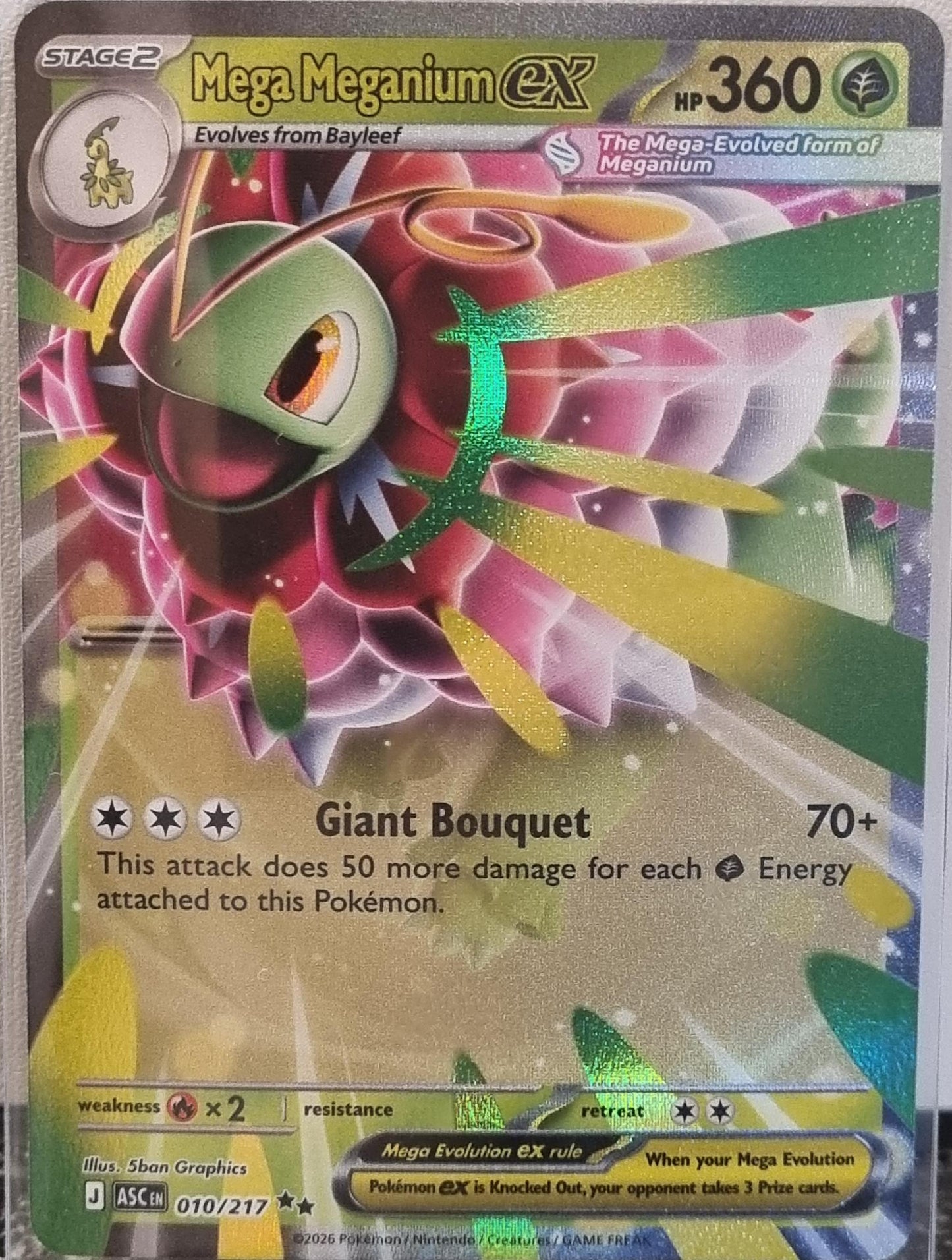 Mega Meganium ex - Ascended Heroes (Double Rare) [ASC-010]