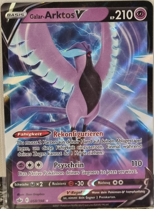 Galarian Articuno V - Chilling Reign (Ultra Rare) [CRE-058]