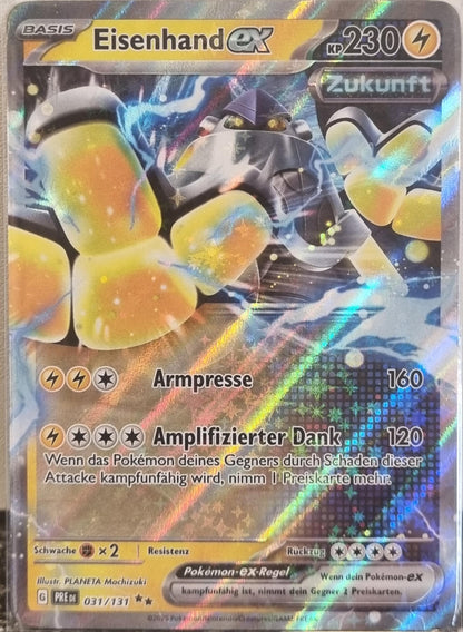 Iron Hands ex - Prismatic Evolutions (Double Rare) [PRE-031]