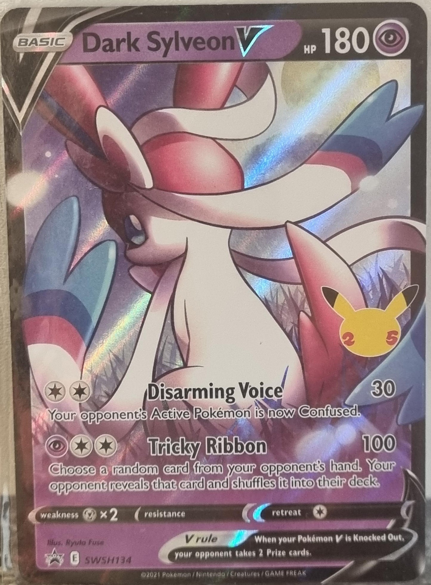 Dark Sylveon V - SWSH Black Star Promos (Promo) [SWSH-134]