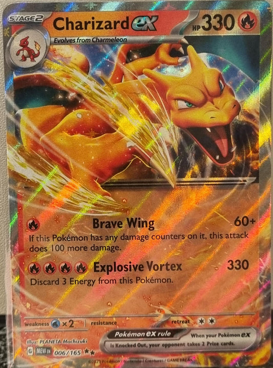 Charizard ex - 151 (Double Rare) [MEW-006]