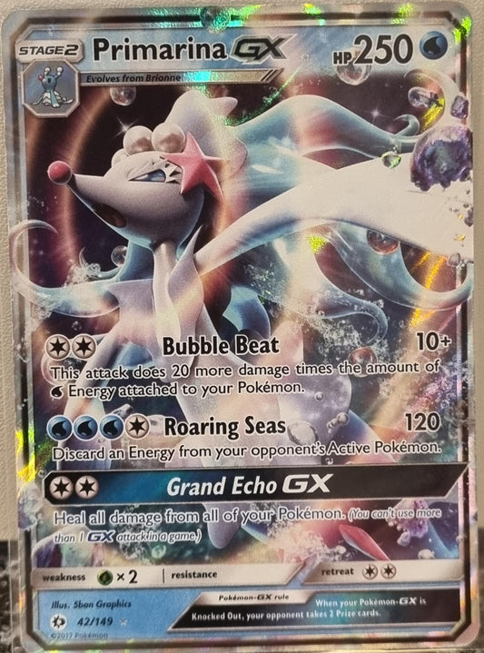 Primarina GX - Sun & Moon (Ultra Rare) [SUM-42]