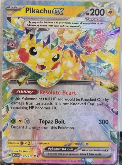 Pikachu ex - Ascended Heroes (Double Rare) [ASC-057]