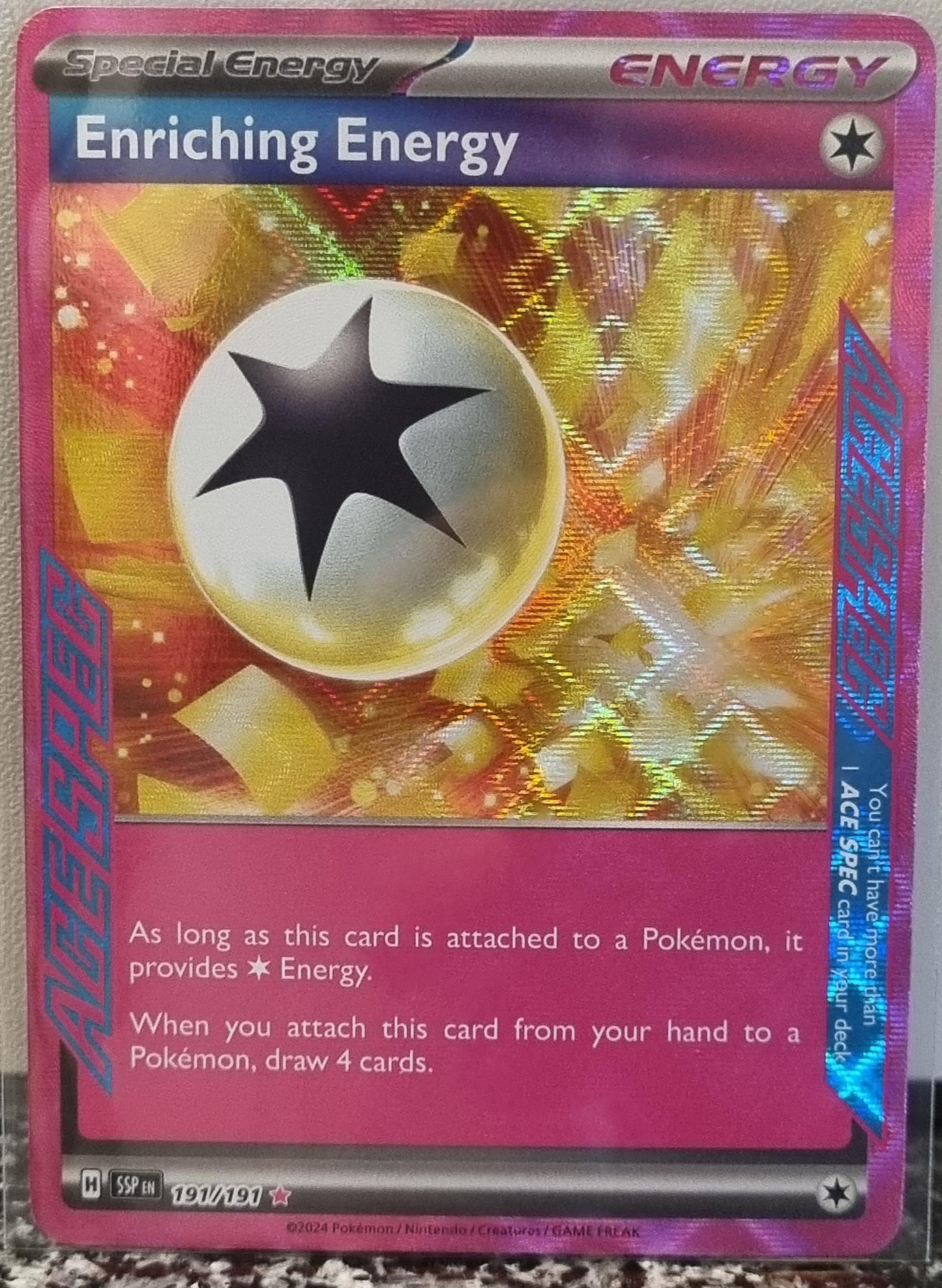 Enriching Energy - Surging Sparks (ACE Rare) [SSP-191]