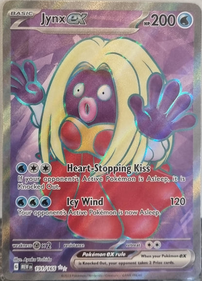 Jynx ex - 151 (Ultra Rare) [MEW-191]