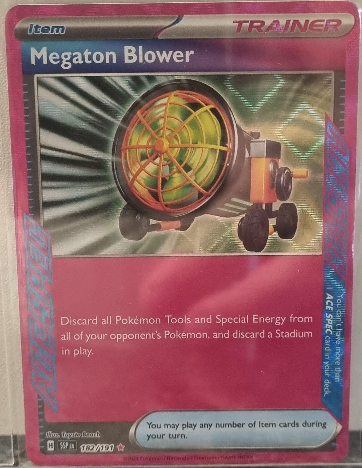 Megaton Blower - Surging Sparks (ACE Rare) [SSP-182]
