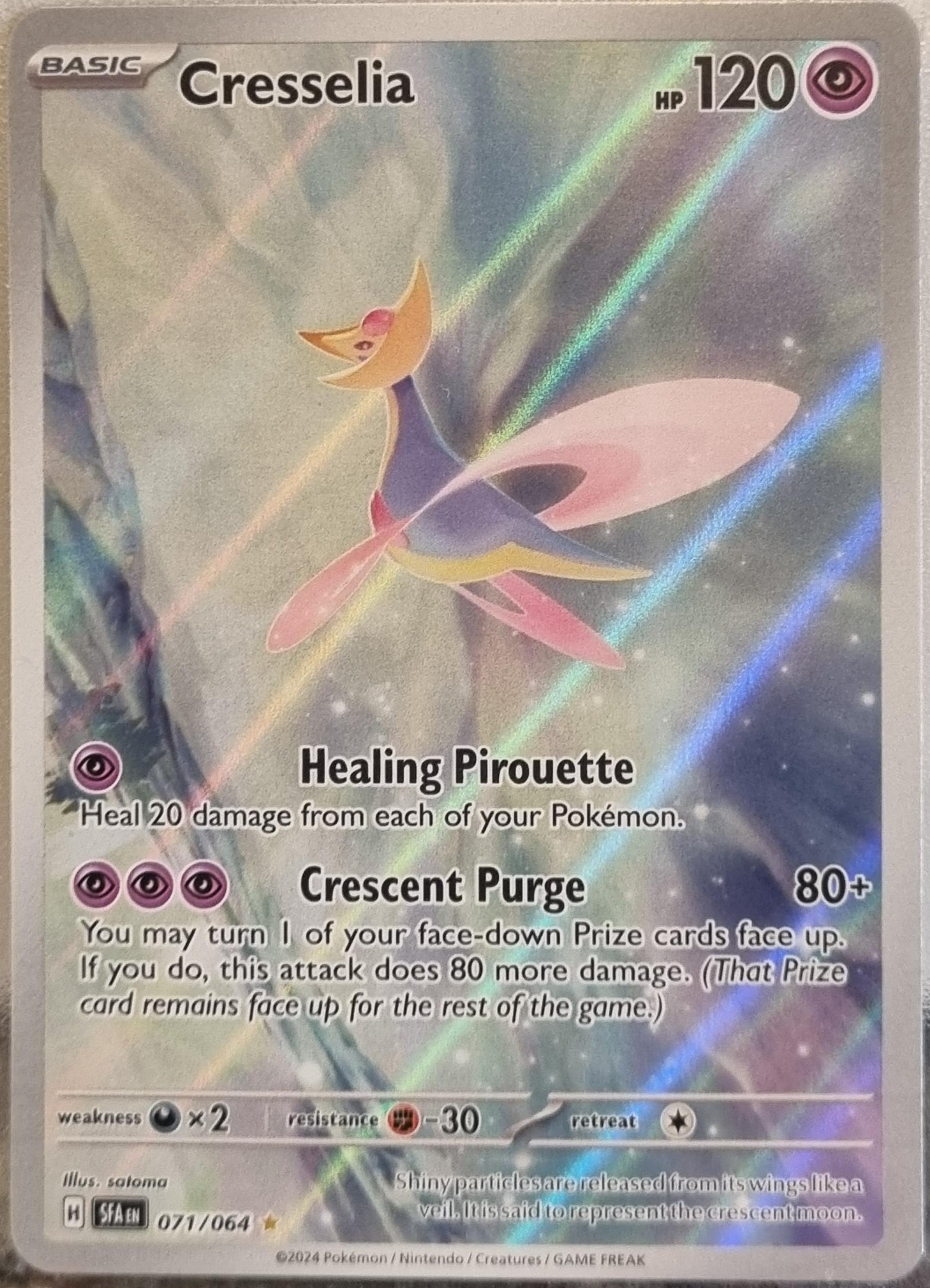 Cresselia - Shrouded Fable (Illustration Rare) [SFA-071]