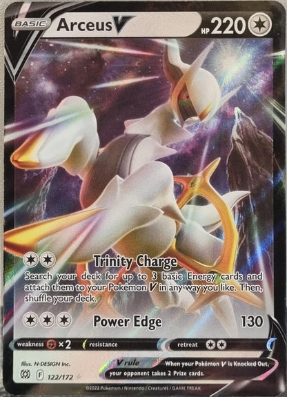 Arceus V - Brilliant Stars (Ultra Rare) [BRS-122]
