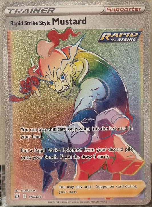 Rapid Strike Style Mustard - Battle Styles (Secret Rare) [BST-176]