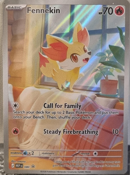 Fennekin - MEP Black Star Promos (Promo) [MEP-080]