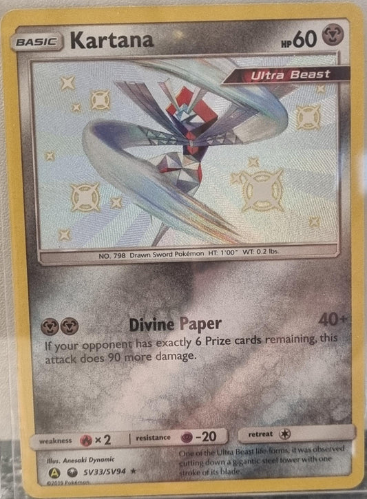 Kartana - Hidden Fates (Secret Rare) [HIF-SV33]