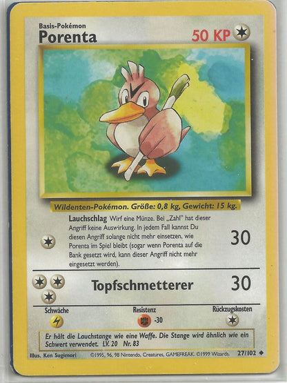 Farfetch'd - Base Set (Uncommon) [BS-27]