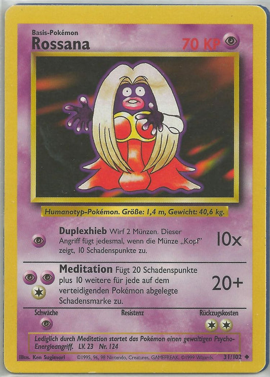 Jynx - Base Set (Uncommon) [BS-31]