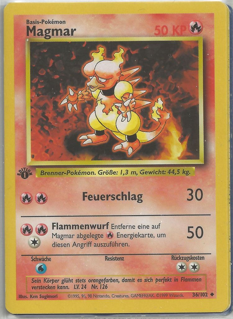 Magmar - Base Set (Uncommon) [BS-36]