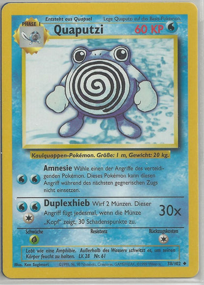 Poliwhirl - Base Set (Uncommon) [BS-38]