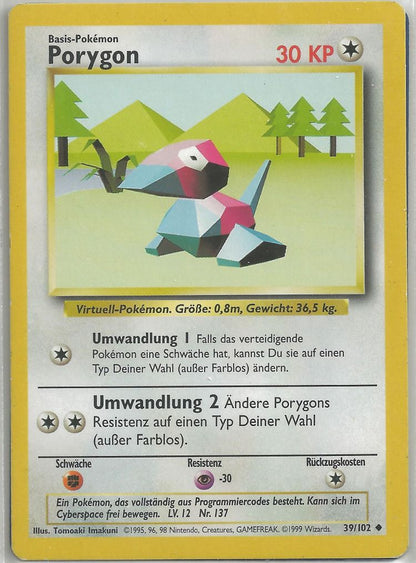 Porygon - Base Set (Uncommon) [BS-39]