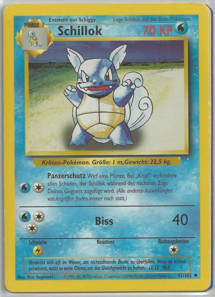 Wartortle - Base Set (Uncommon) [BS-42]