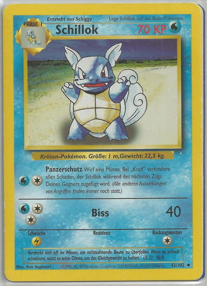 Wartortle - Base Set (Uncommon) [BS-42]