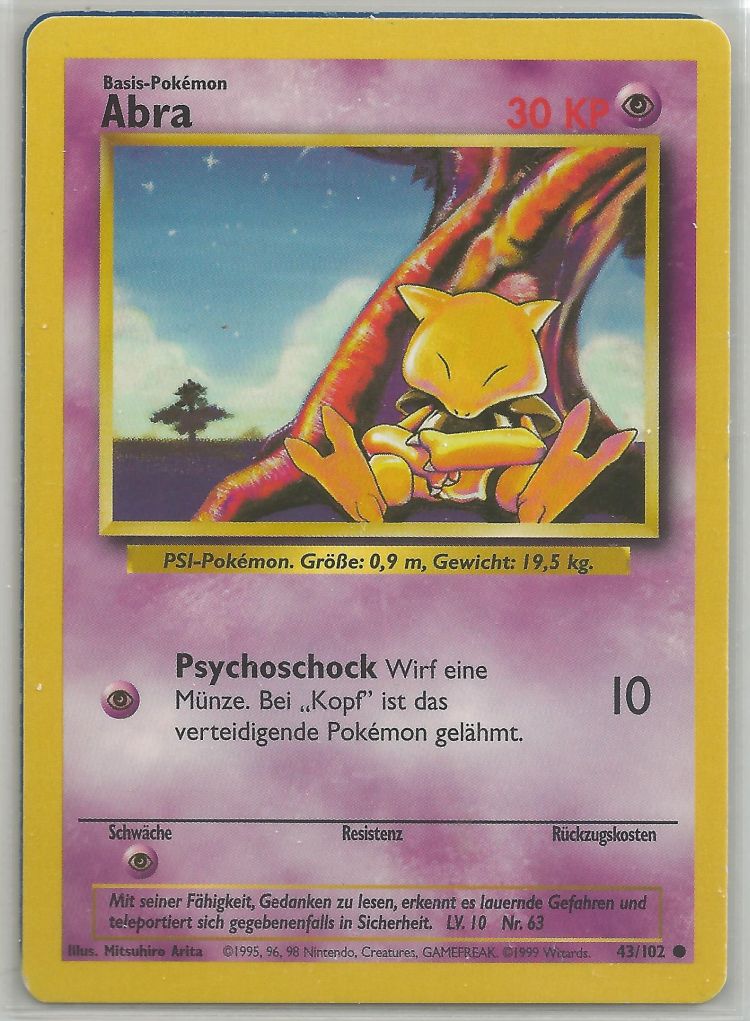 Abra - Base Set (Common) [BS-43]
