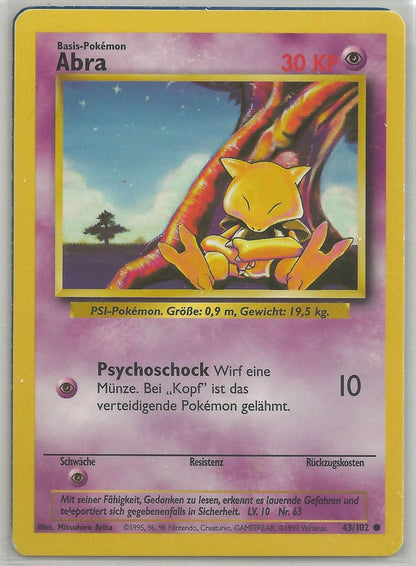 Abra - Base Set (Common) [BS-43]